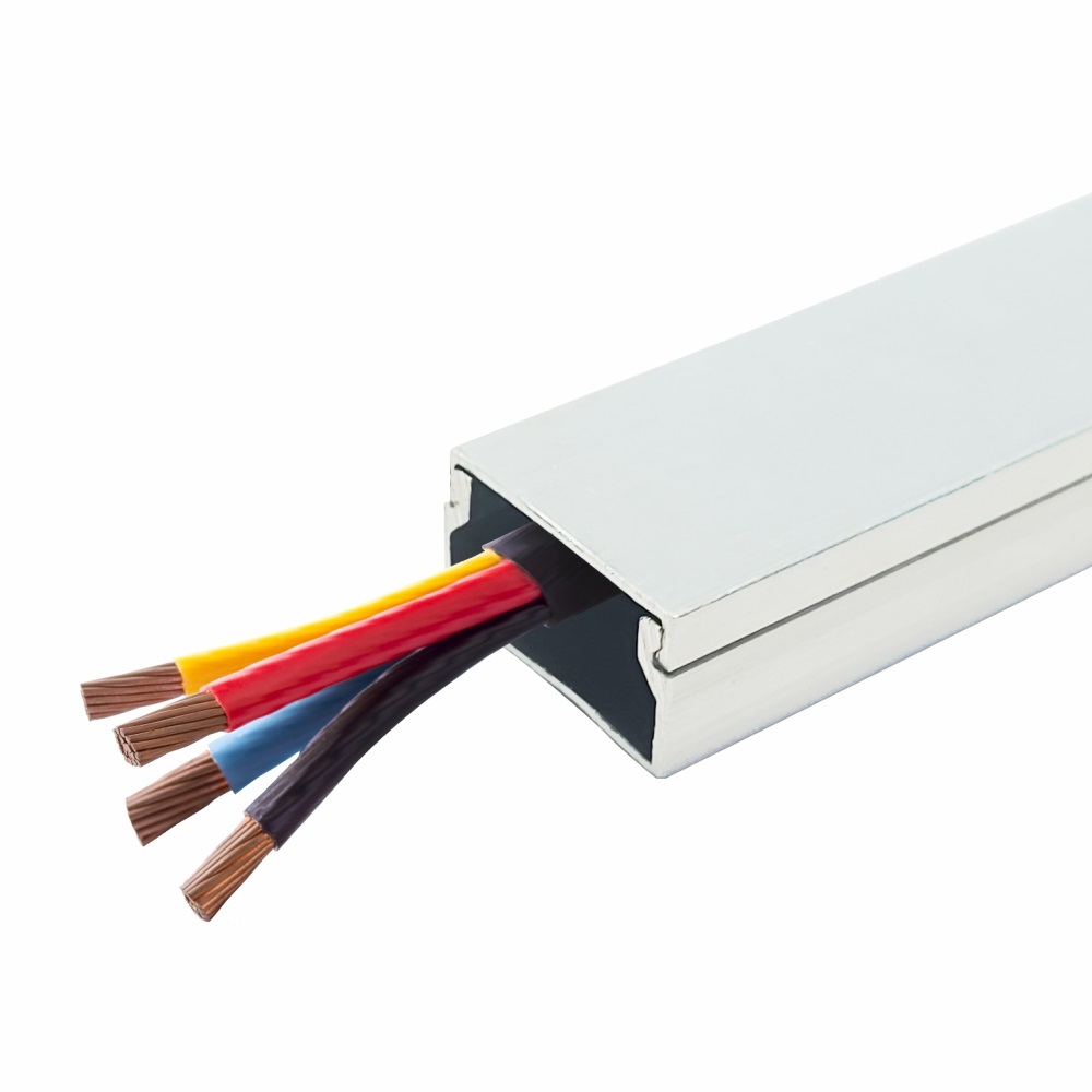 Aluminium Conduit 22 x 11 x 2900mm White - Image 3