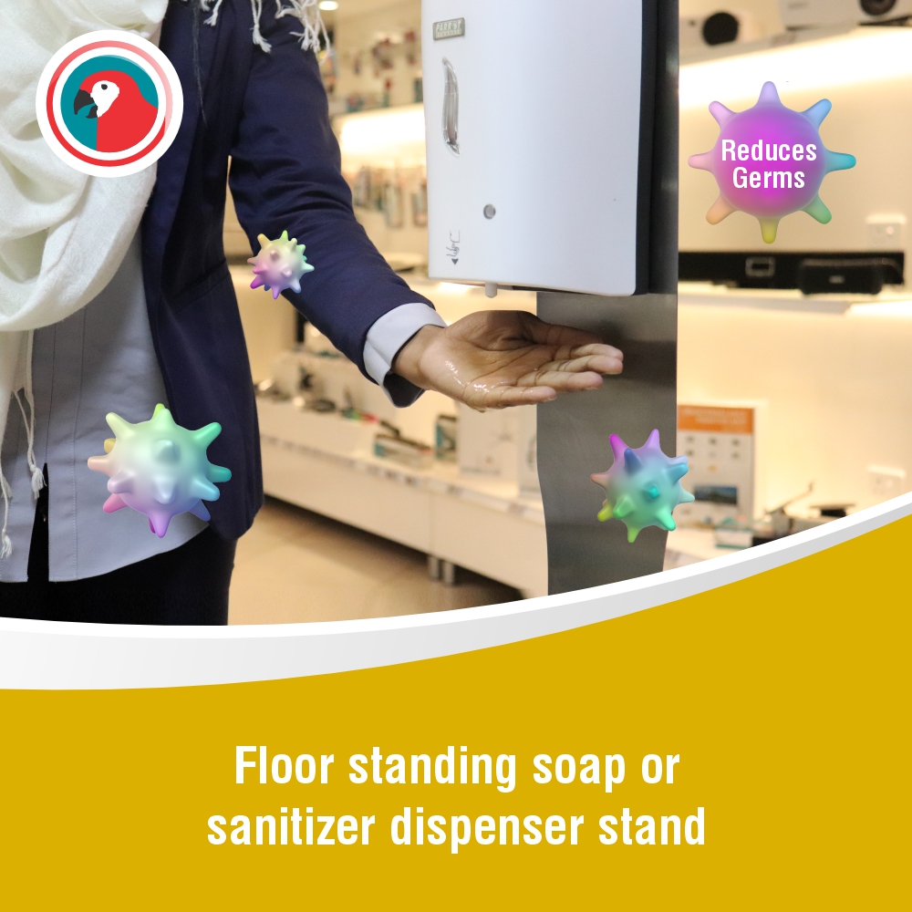 Janitorial Dispenser Stand - Stainless Steel - Image 4