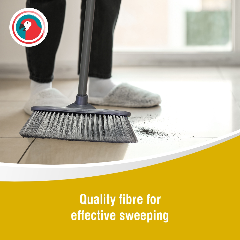 Janitorial Soft Broom (300mm) - Image 4