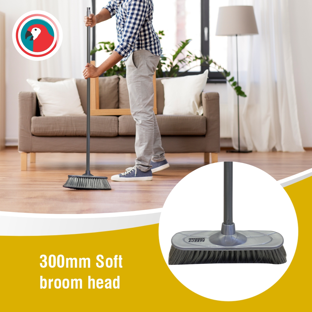 Janitorial Soft Broom (300mm) - Image 6